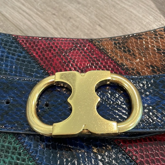 Tory Burch Gemini Link Snake Crossbody Bag - Picture 3 of 9